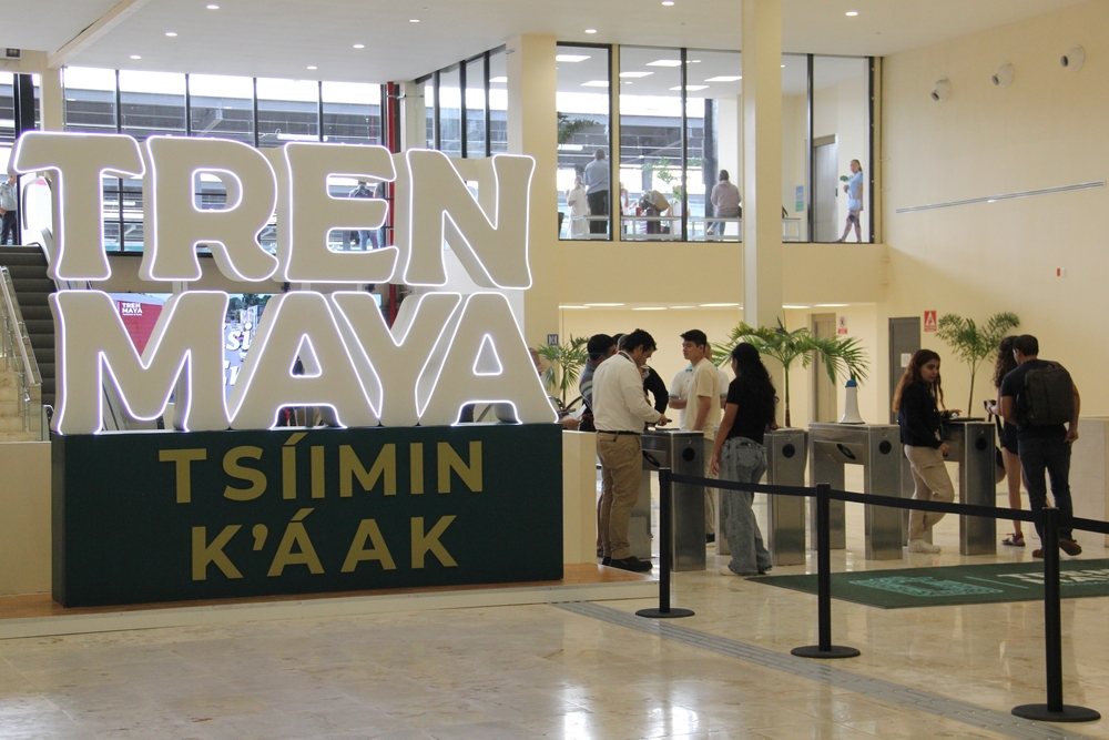 Merida Teya Tren Maya railway station in Kanasin, Yucatan
