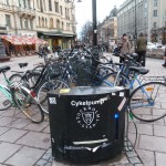 Public Cycle Pump in Stockholm