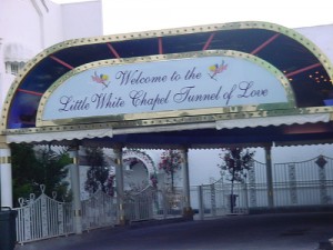 Little White Wedding Chapel drive through