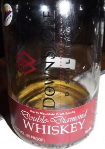 Double Diamond Whiskey from Downslope