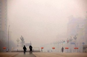 Air pollution reached dangerous levels in Beijing in early 2013.