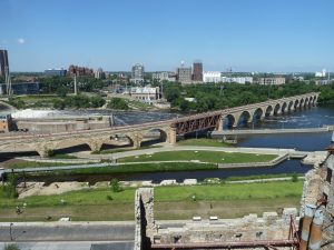 Mississippi River St. Anthony Falls, Minneapolis