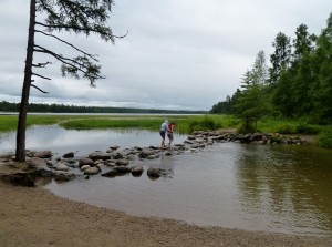 Mississippi River crossing at Lake Itasca