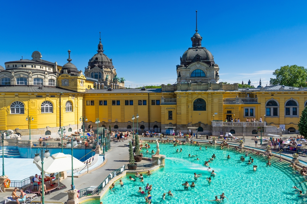 Széchenyi Medicinal Bath in Budapest