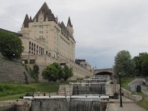 The locks at Rideau Canal