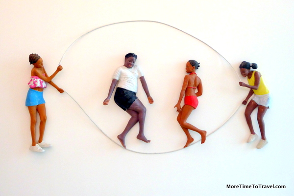 Double Dutch sculpture by Ahearn at PAMM (Credit: Jerome Levine)