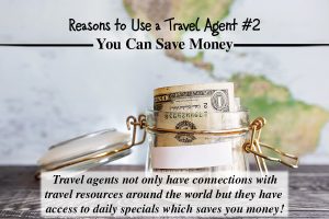 Reason to use a travel agent