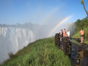 The mighty Victoria Falls