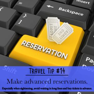 Reason to use a travel agent