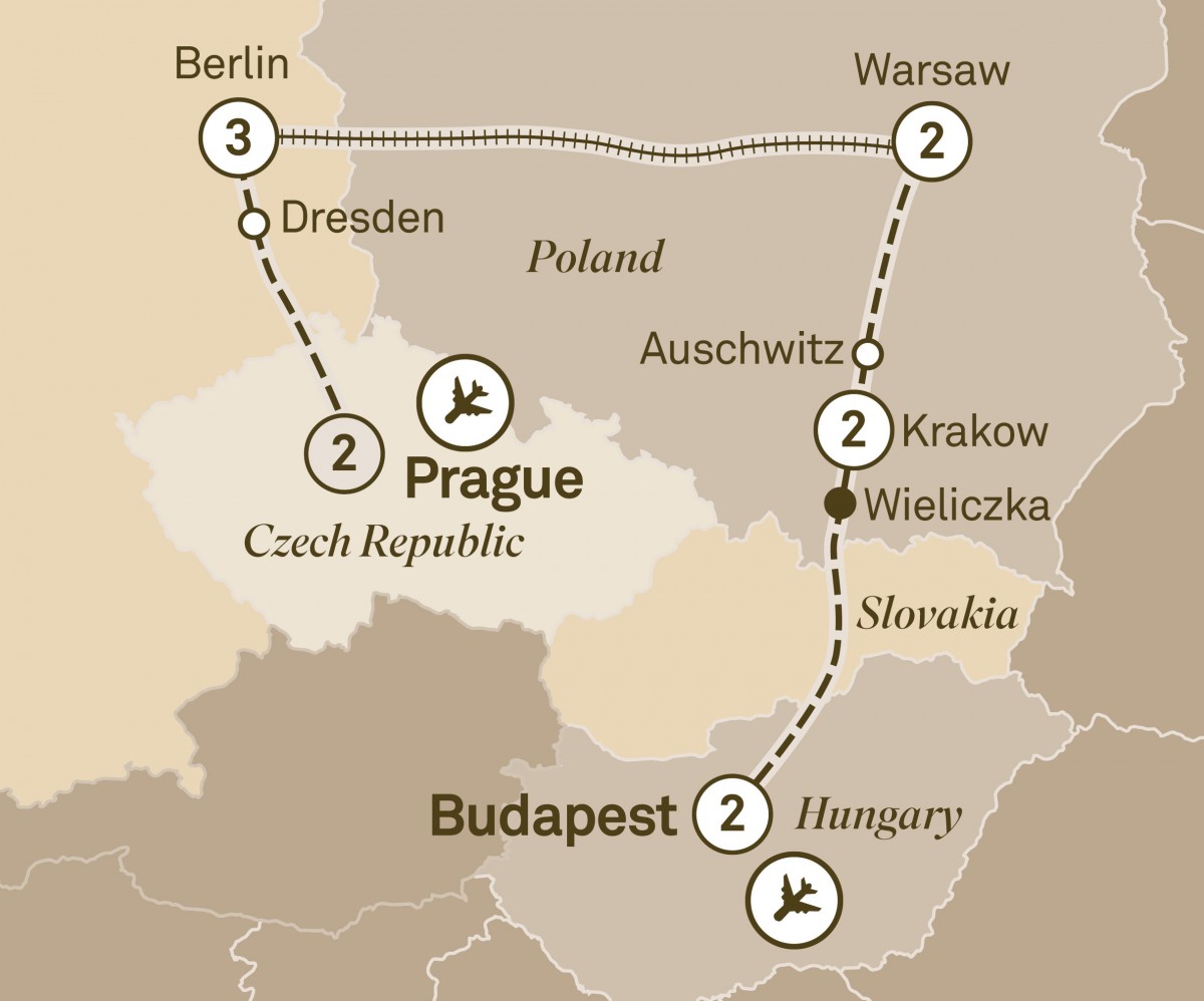 Prague to Budapest