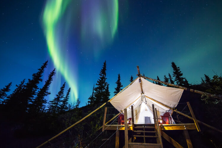 Camping in Alaska
