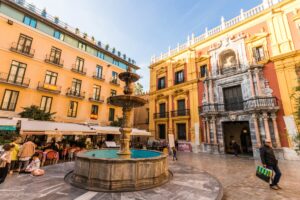 Plaza del Obispo (Bishop Square), with the Palacio Episcopal (Bishop Palace)