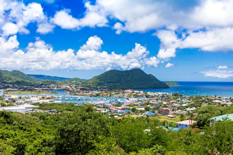 Rodney,Bay,St,Lucia