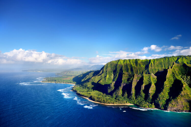 Na Pali coast, Kauai, Hawaii