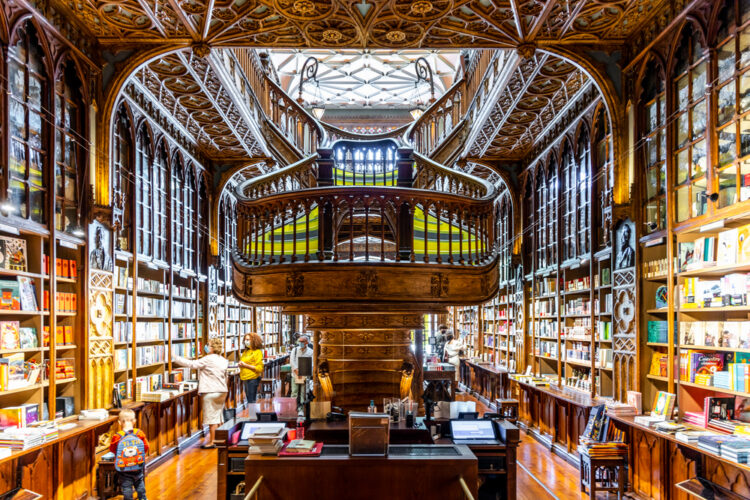 Livraria Lello Bookstore, Porto Portugal