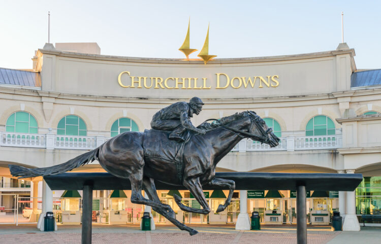 Churchill Downs Racetrack in Louisville