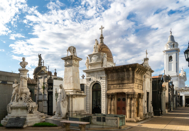 Recoleta.The burial site of Argentina's most famous people