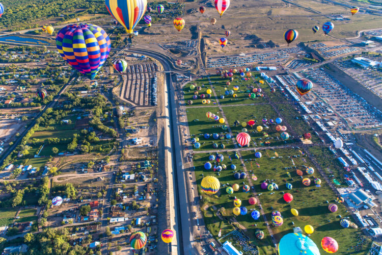 Hot air balloons, Albuquerque New Mexico