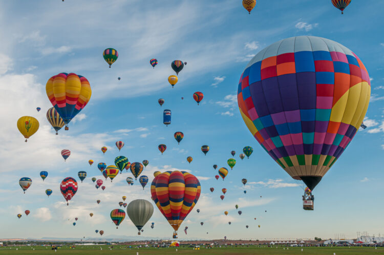 Hot air balloons, Albuquerque New Mexico