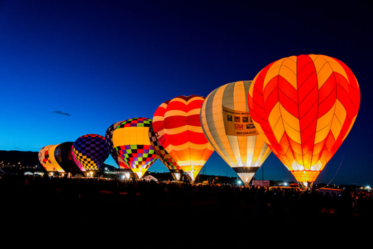 Hot air balloons, Albuquerque New Mexico
