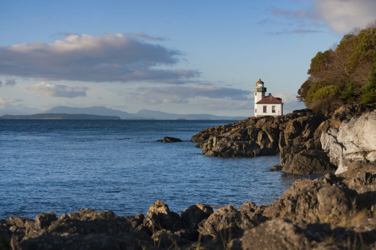Line Kiln Lighthouse. Located on San Juan Island