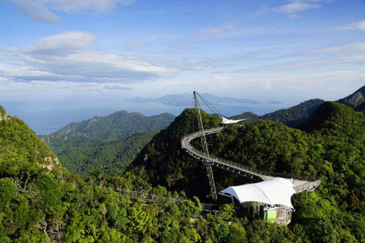 Langkawi,,Malaysia sky bridge