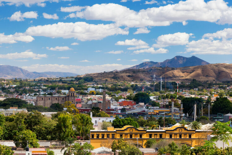 The historic town of Tequila, Jalisco, Mexico