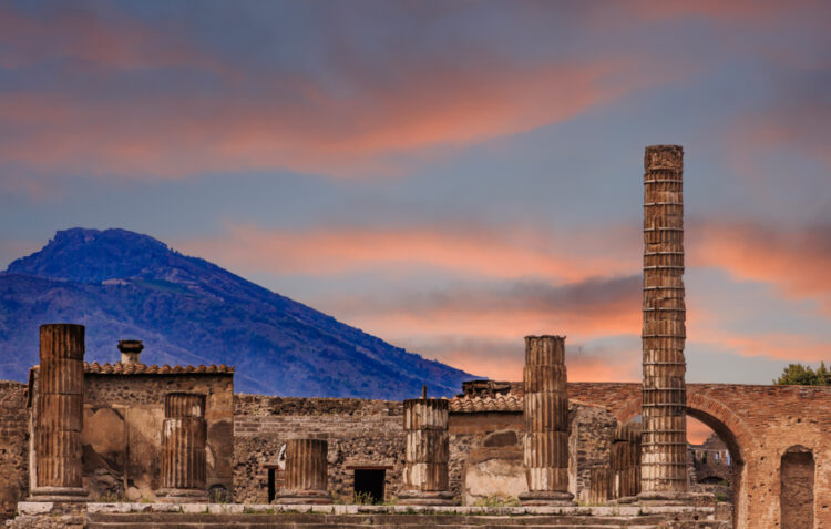 A scene from Pompeii