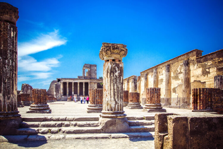 A scene from Pompeii