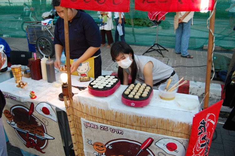 Street Food Vendor Chiang Mai