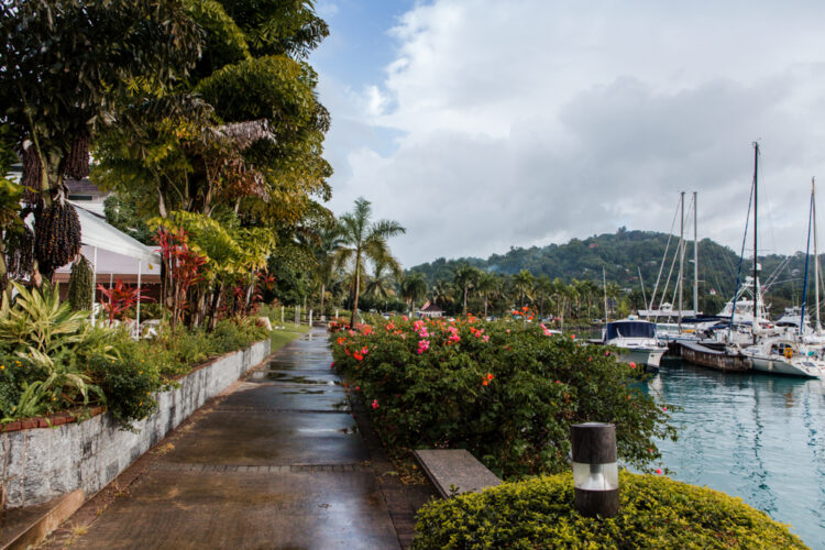 Port Antonio the capital of Parish Portland in Jamaica