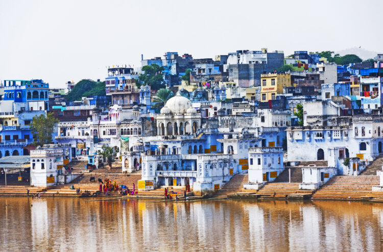 City of Pushkar, Rajasthan, India