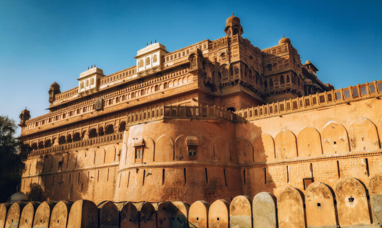 Junagarh Fort at Bikaner, Rajasthan India.