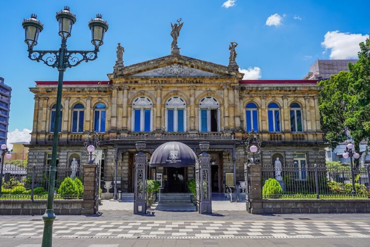 Costa Rica National Theater in San Jose