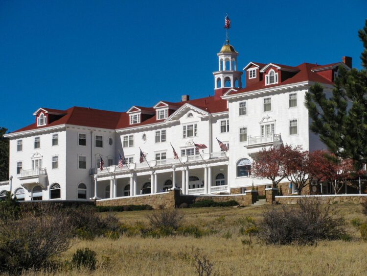 The Stanley Hotel, opened 1909, is a historic inn near the entrance of Rocky Mountain National Park. Famous for inspiring Stephen King's novel The Shining