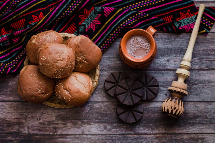 Mexican Hot Chocolate and Oaxaca Bread