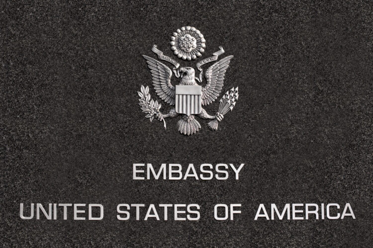 embassy of united states of America board