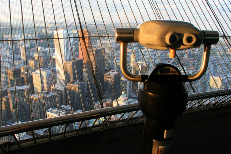 CN Tower Viewing Scope