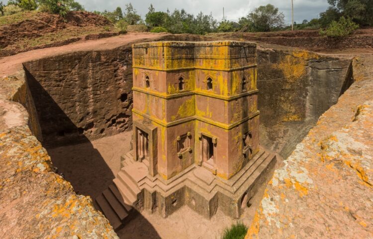 Ethiopia's Rock-Hewn Churches of Lalibela St. George church