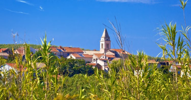 Susak upper village St. Nicholas Church