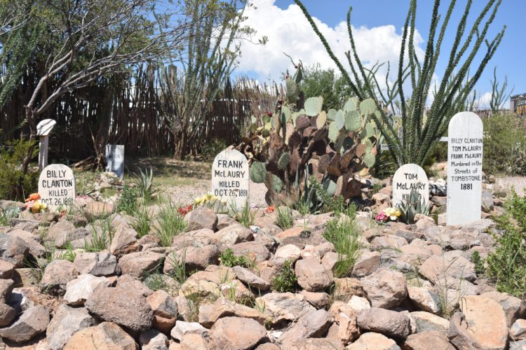 Boothill Historic Cemetery in Tombstone