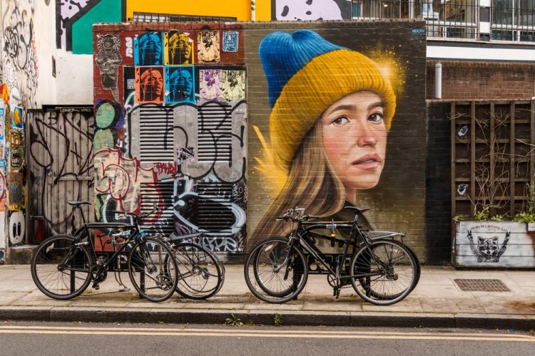 Redchurch Street in Shoreditch