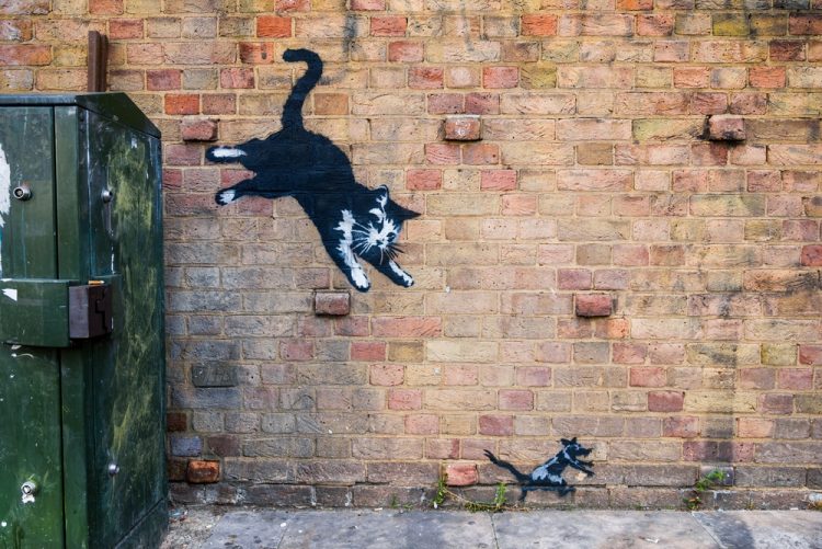 A new Banksy in Shoreditch