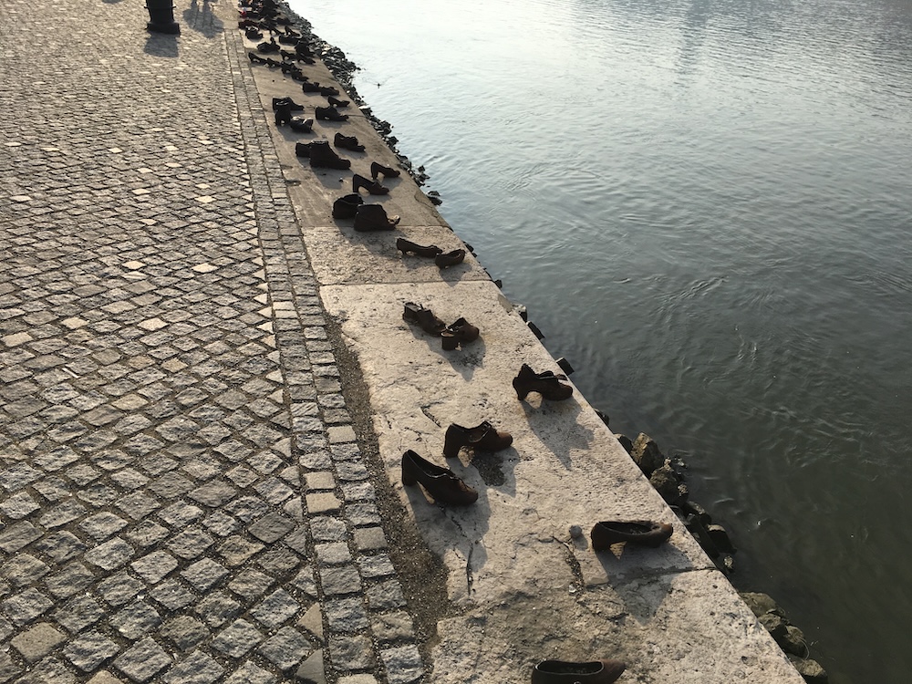 Shoes on the Danube
