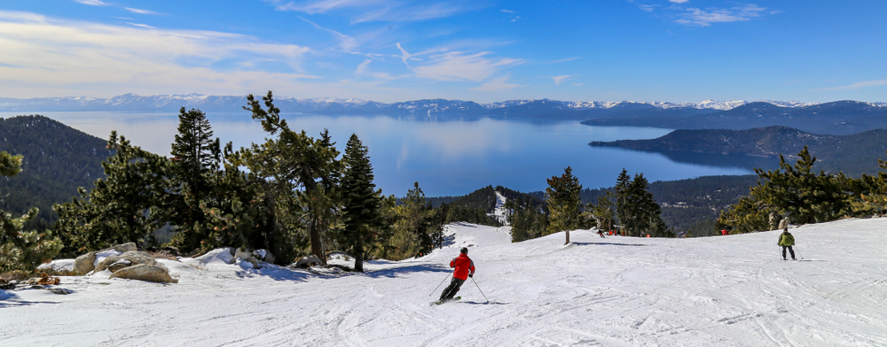 Skiing Lake Tahoe