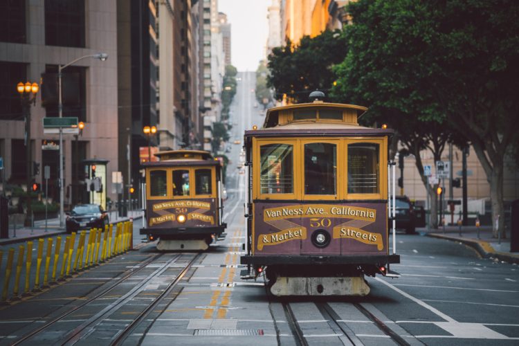 Streetcar in SFO