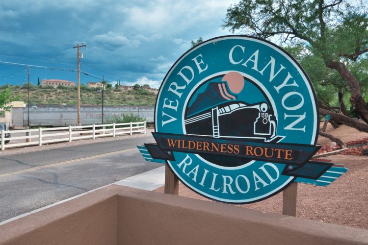 Verde Canyon Railroad Sign