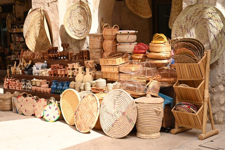 old souk souvenirs in Dubai.