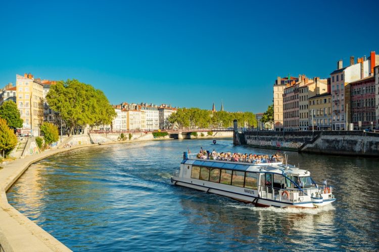 Cruise on the Saone river