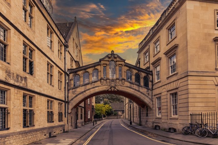 The Bridge of Sighs or Hertford Bridge